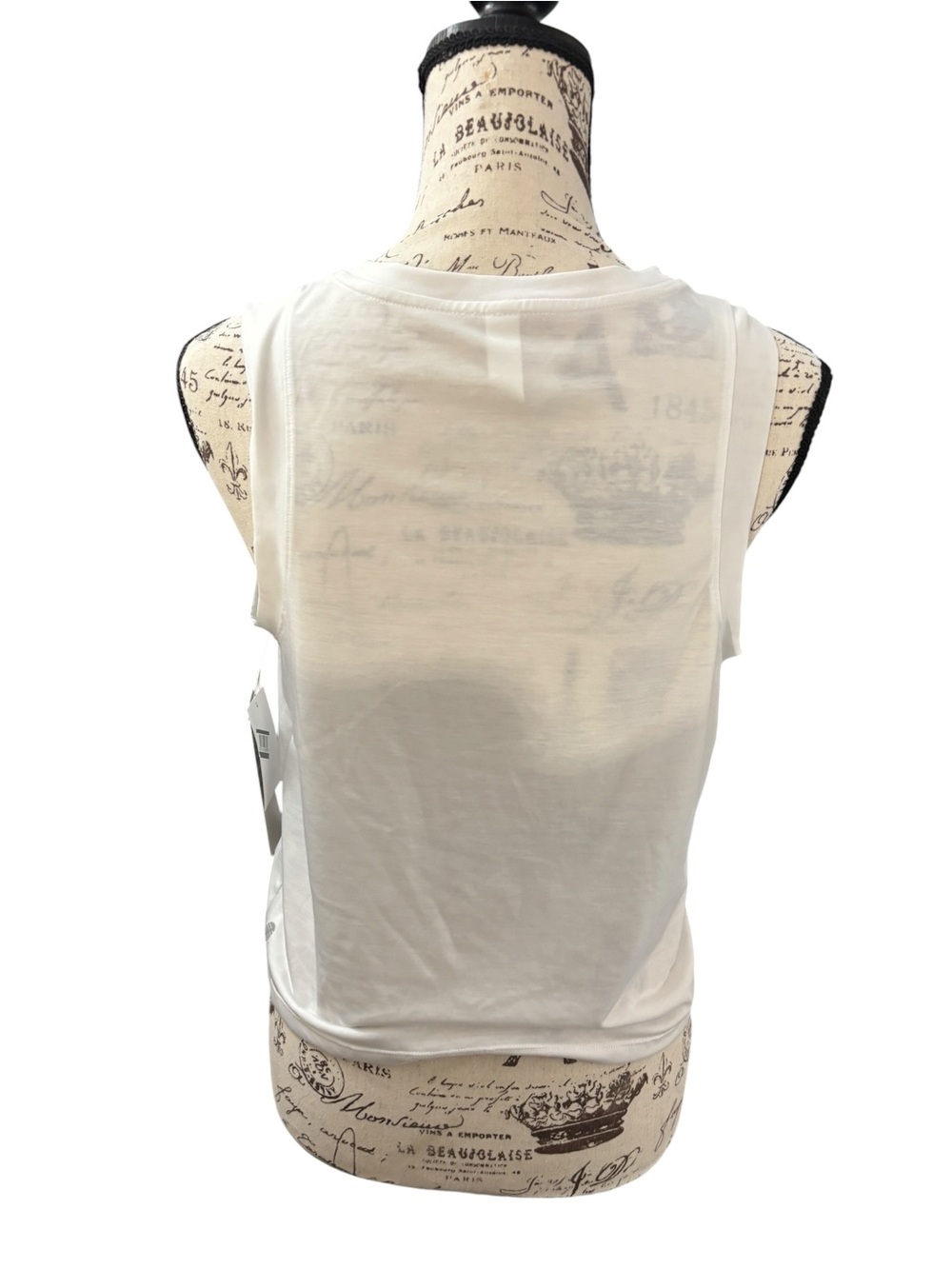 Zella White Women's Sleeveless Tank Top - Picture 4 of 8